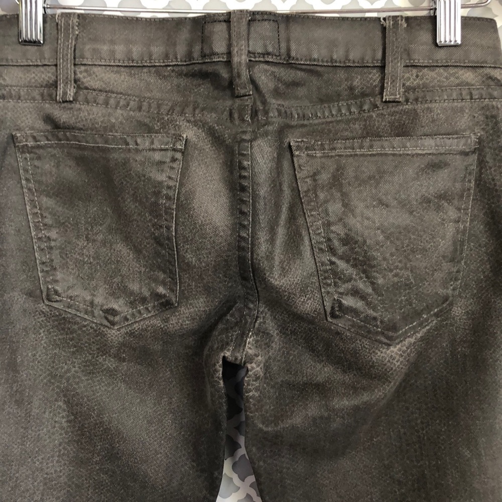 Current/elliottt gray snake pattern denim jeans - Picture 4 of 5